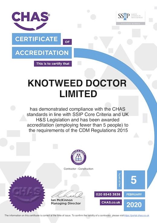 CHAS-Certificate